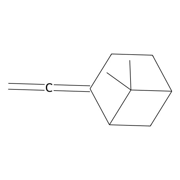 2D Structure of 6,6-Dimethyl-2-vinylidenebicyclo[3.1.1]heptane