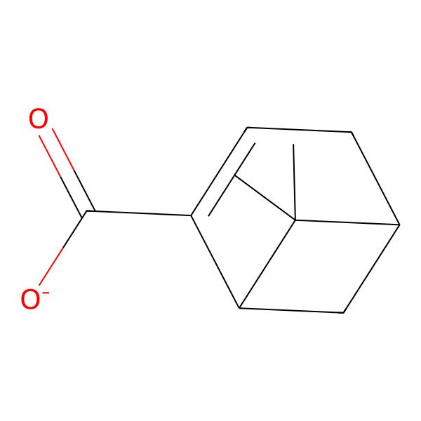 2D Structure of 6,6-Dimethyl-2-norpinene-2-carboxylate