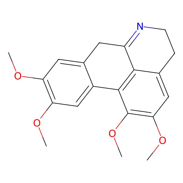 2D Structure of 6,6a-Dehydronorglaucine