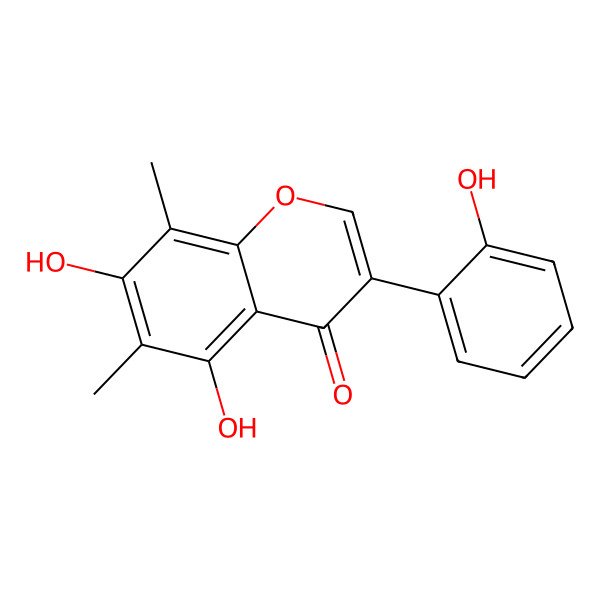 2D Structure of 6,8-Dimethylisogenistein