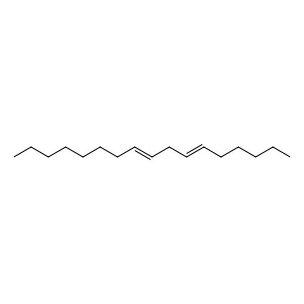 2D Structure of 6,9-Heptadecadiene