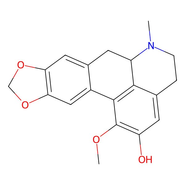 2D Structure of (+)-Isodomesticine