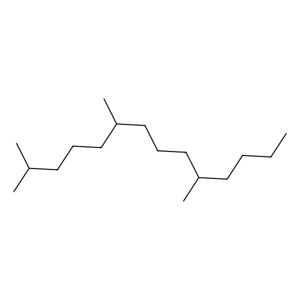 2D Structure of (6R,10R)-2,6,10-trimethyltetradecane