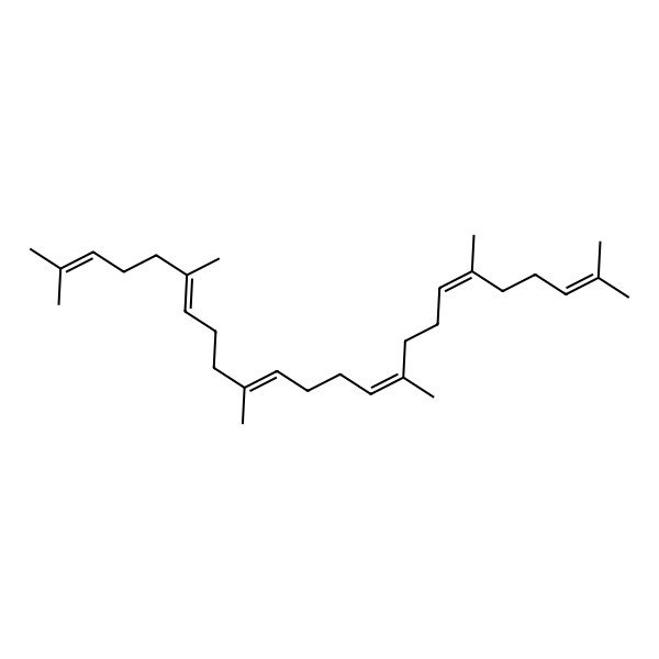 2D Structure of (6Z,10E,14E,18E)-2,6,10,15,19,23-hexamethyltetracosa-2,6,10,14,18,22-hexaene