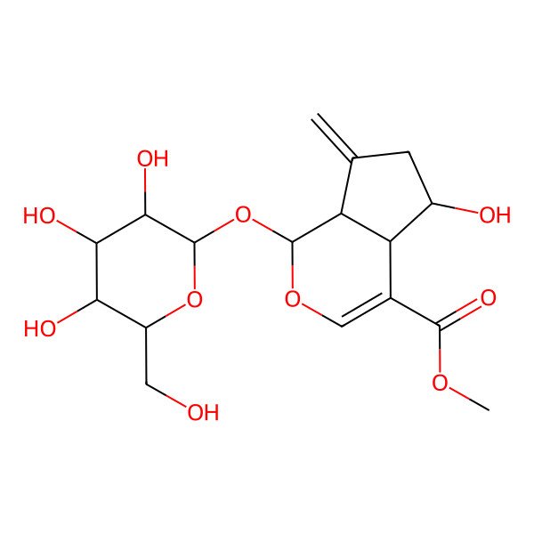 2D Structure of 7-Dehydroxyzaluzioside