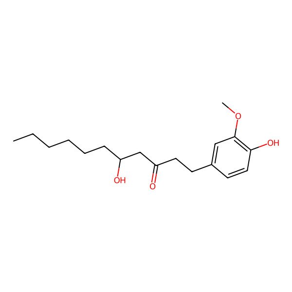 2D Structure of [7]-Gingerol