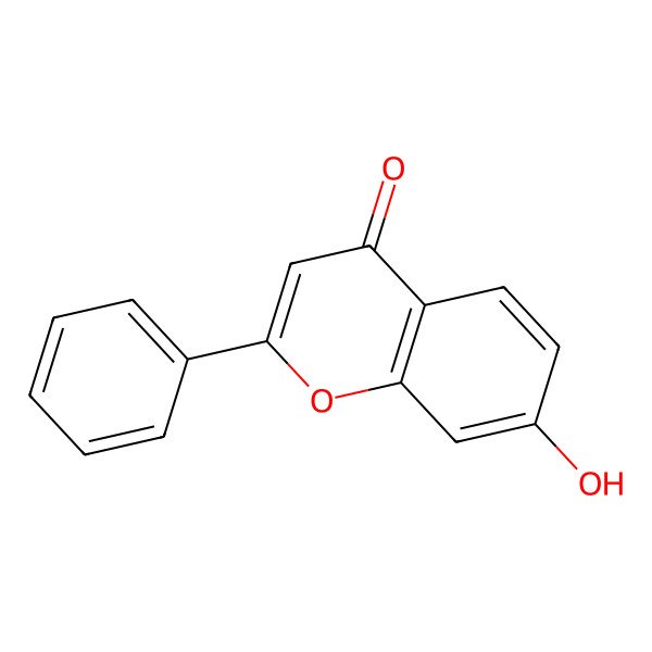 2D Structure of 7-Hydroxyflavone