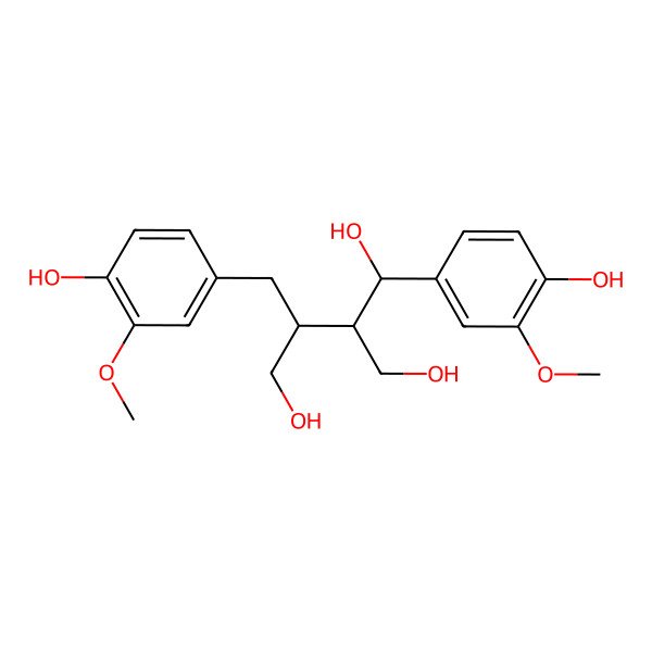 2D Structure of 7-Hydroxysecoisolariciresinol 2D Structure of 7-Hydroxysecoisolariciresinol
