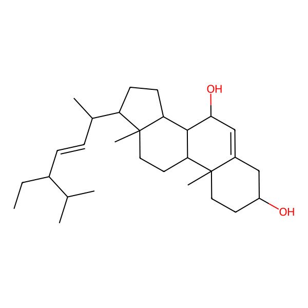 2D Structure of 7-Hydroxystigmasterol