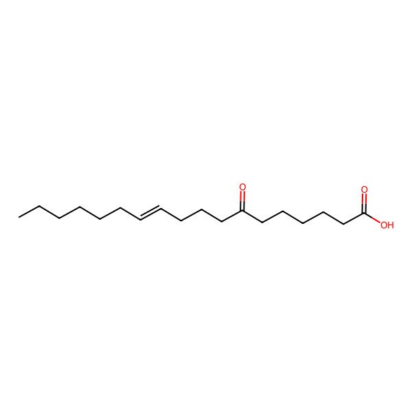 2D Structure of 7-Keto-11c-octadecenoic acid