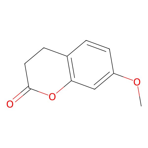 2D Structure of 7-Methoxychroman-2-one