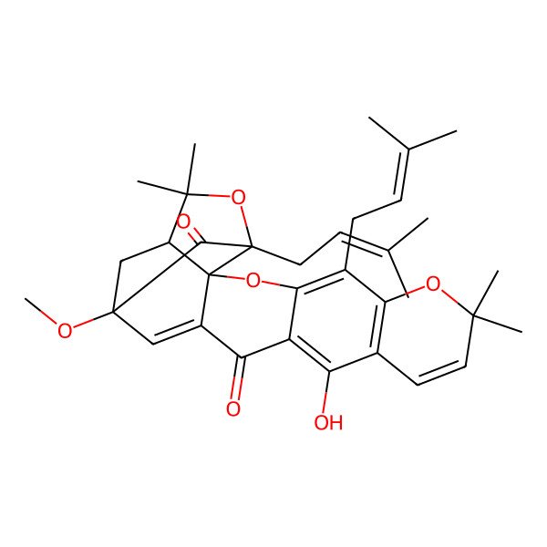 2D Structure of 7-Methoxydeoxymorellin