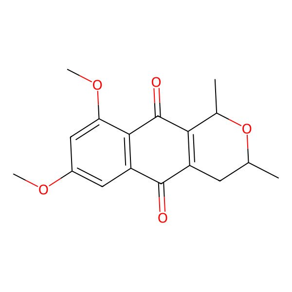 2D Structure of 7-Methoxyeleutherin 2D Structure of 7-Methoxyeleutherin