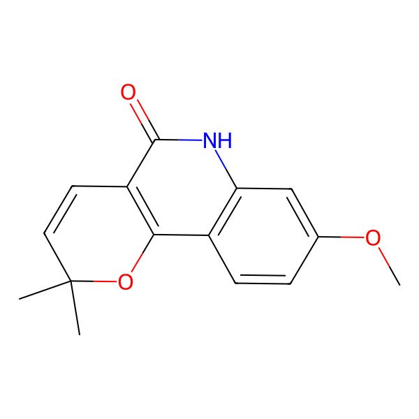 2D Structure of 7-Methoxyflindersine