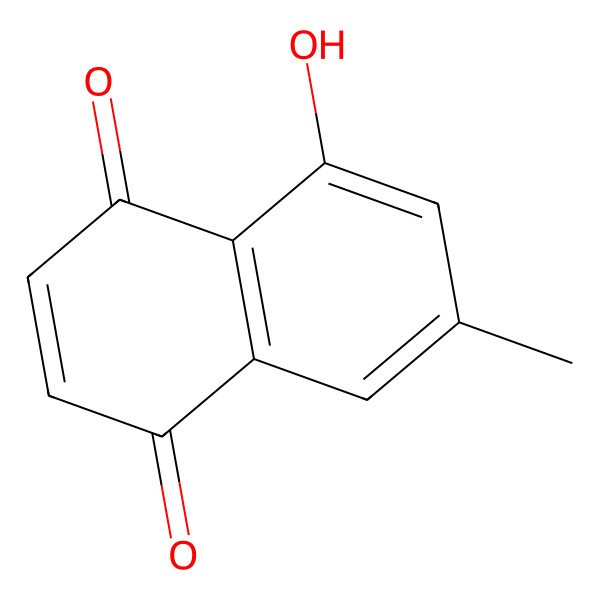2D Structure of 7-Methyljuglone