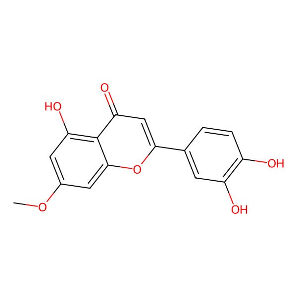 2D Structure of 7-O-Methylluteolin