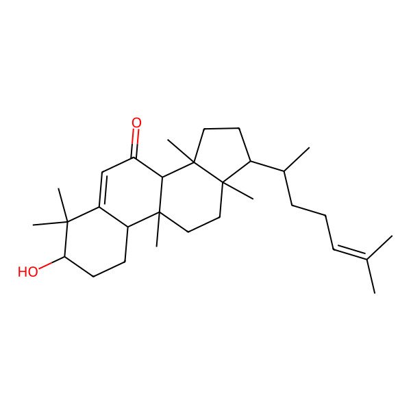 2D Structure of 7-Oxo-10alpha-cucurbitadienol