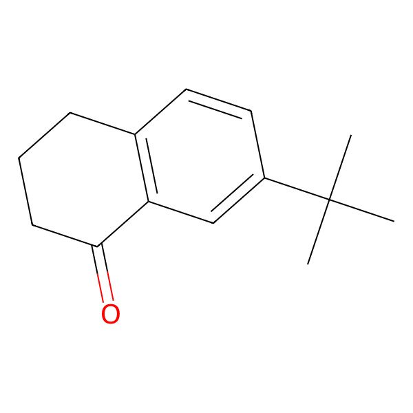 2D Structure of 7-tert-Butyl-1-Tetralone