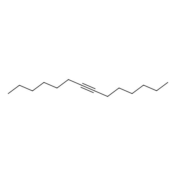 2D Structure of 7-Tetradecyne 2D Structure of 7-Tetradecyne