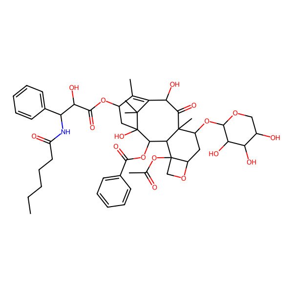 2D Structure of 7-Xylosyl-10-deacetyltaxol C
