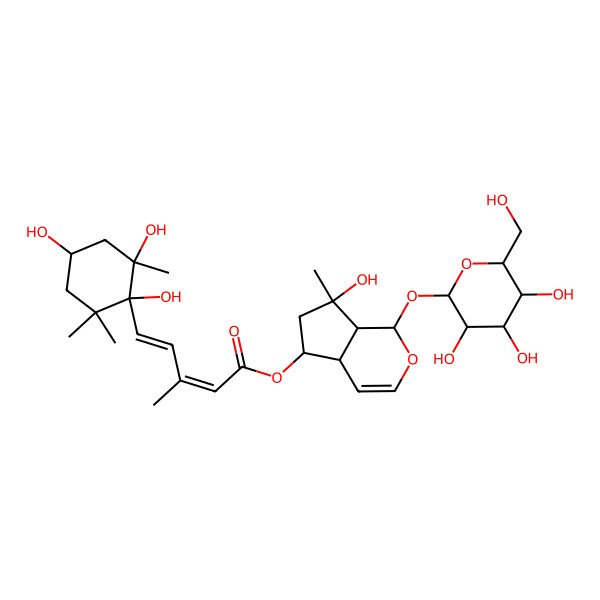 2D Structure of Rehmaglutoside G 2D Structure of Rehmaglutoside G