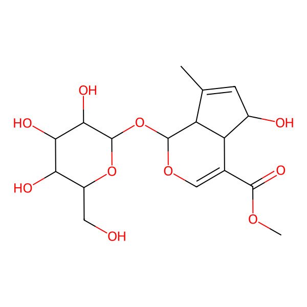 2D Structure of 7,8-Dehydropenstemonoside