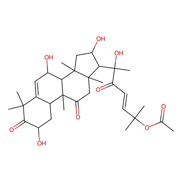 2D Structure of 7beta-hydroxycucurbitacin B