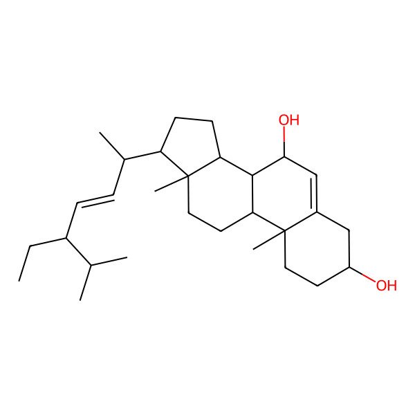 2D Structure of 7beta-Hydroxystigmasterol