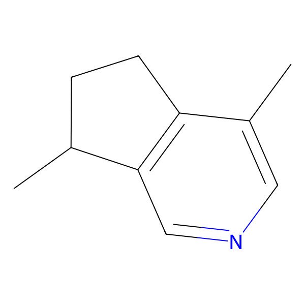 2D Structure of (7R)-4,7-Dimethyl-6,7-dihydro-5H-2-pyrindine 2D Structure of (7R)-4,7-Dimethyl-6,7-dihydro-5H-2-pyrindine