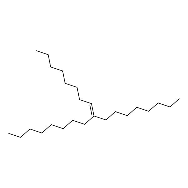 2D Structure of 8-Heptadecene, 9-octyl-