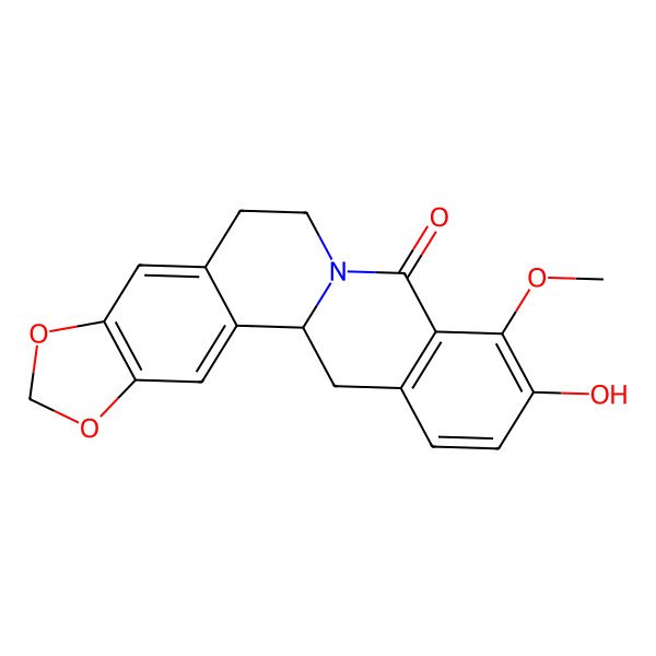 2D Structure of 8-Oxotetrahydrothalifendine 2D Structure of 8-Oxotetrahydrothalifendine