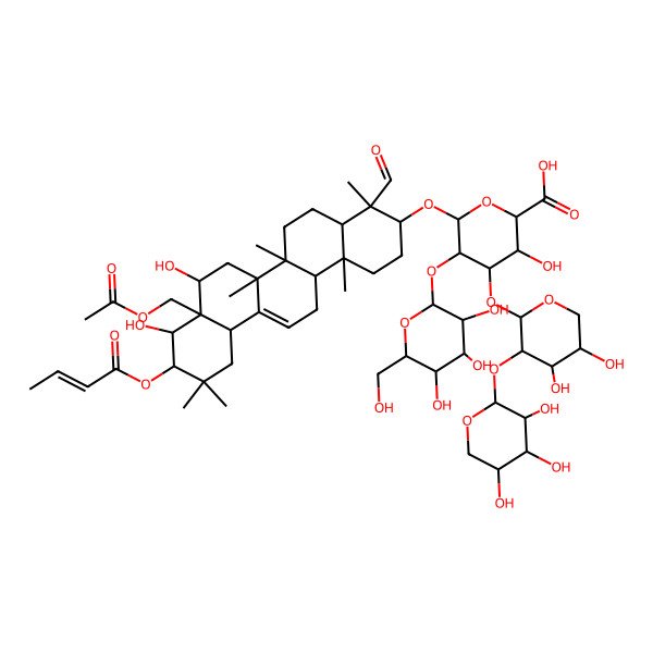 2D Structure of Theasaponin E2