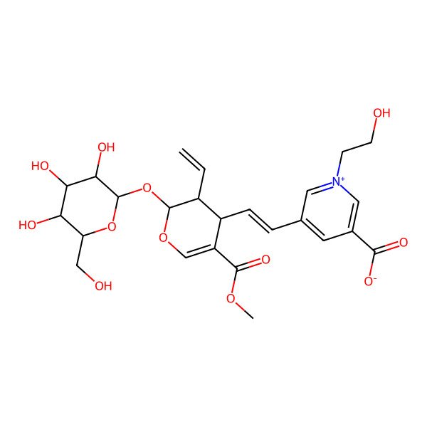 2D Structure of Lonijaposide B 2D Structure of Lonijaposide B