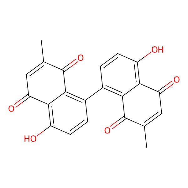 2D Structure of 8,8'-Biplumbagin 2D Structure of 8,8'-Biplumbagin