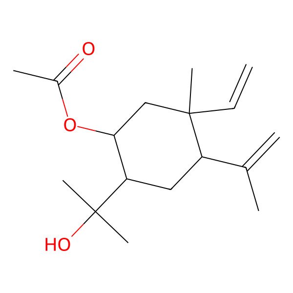 2D Structure of 8alpha-Acetoxyelemol