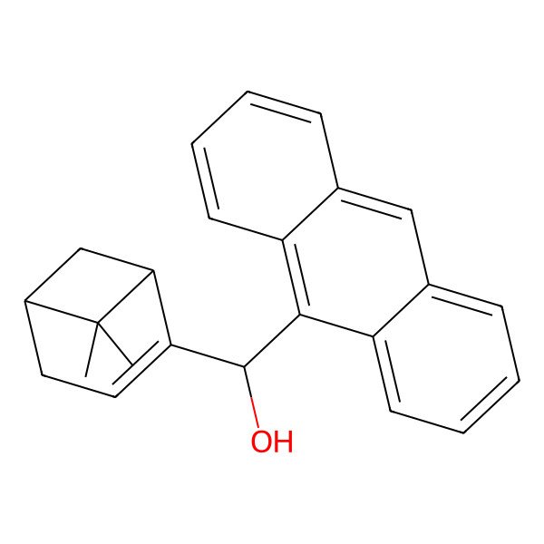 2D Structure of 9-Anthryl-1-myrtenol