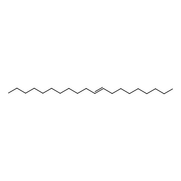 2D Structure of 9-Eicosene, (E)-