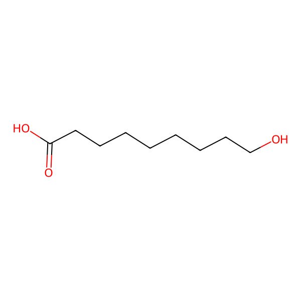 2D Structure of 9-Hydroxynonanoic acid 2D Structure of 9-Hydroxynonanoic acid