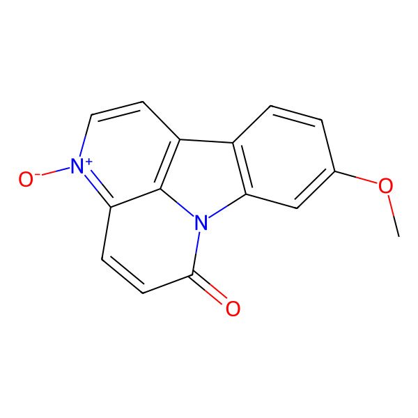 2D Structure of 9-Methoxycanthin-6-one N-oxide