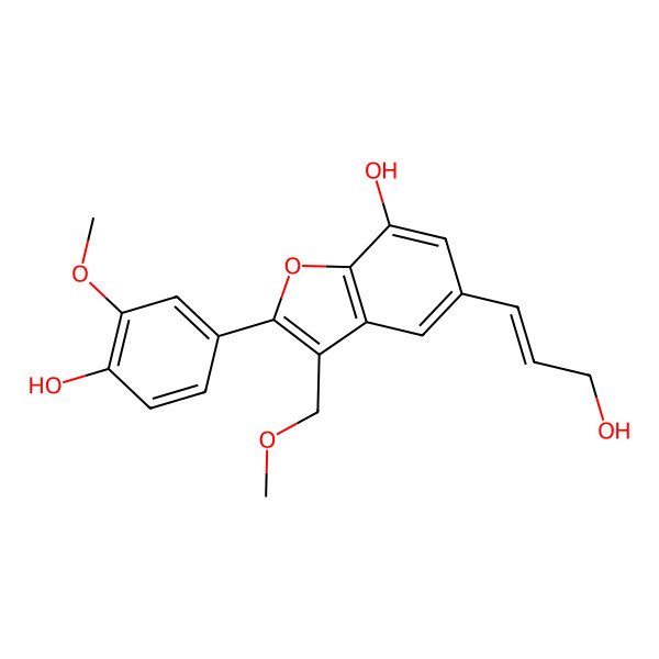 2D Structure of 9'-O-Methylvisanol