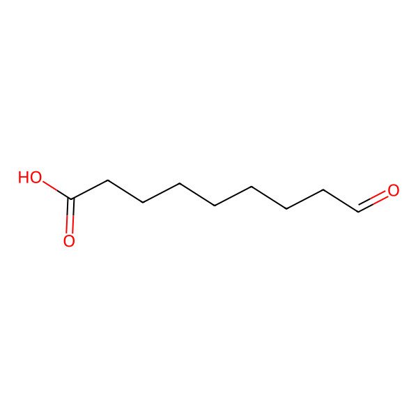 2D Structure of 9-Oxononanoic acid