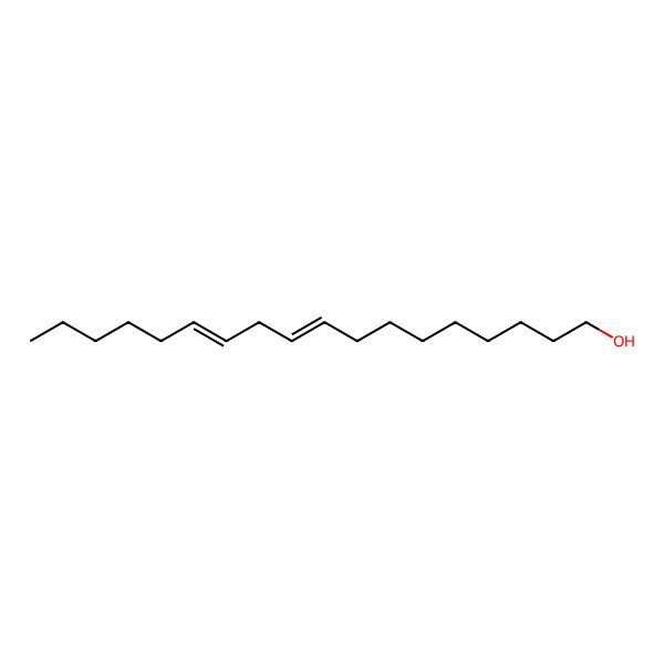 2D Structure of 9,12-Octadecadien-1-OL