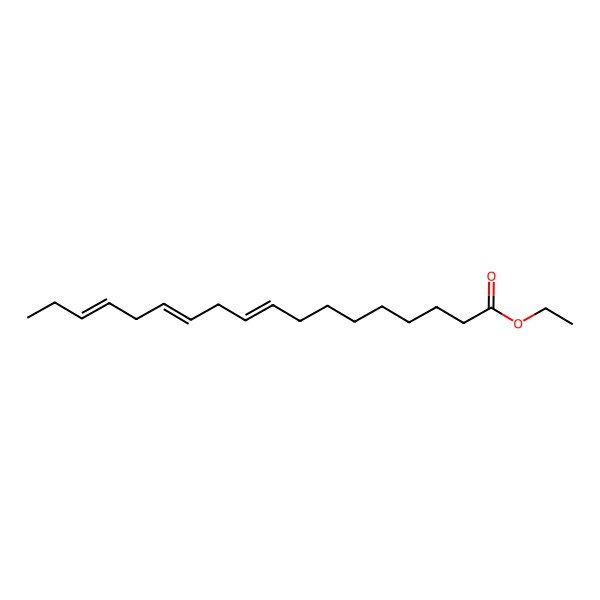 2D Structure of 9,12,15-Octadecatrienoic acid ethyl ester