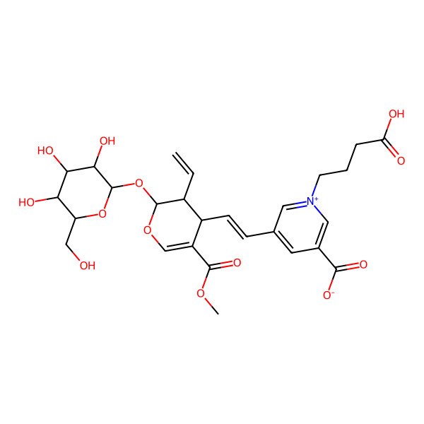 2D Structure of Lonijaposide A