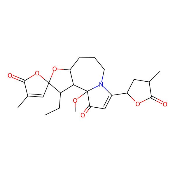 2D Structure of 9a-O-methylstemoenonine