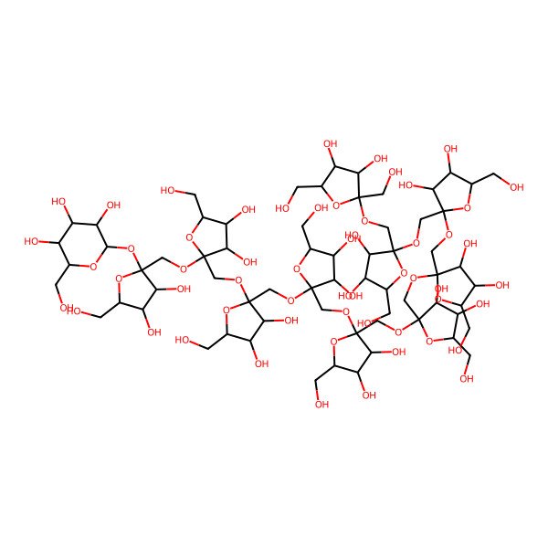 2D Structure of Fruf(b2-1)Fruf(b2-1)Fruf(b2-1)Fruf(b2-1)Fruf(b2-1)Fruf(b2-1)Fruf(b2-1)Fruf(b2-1)Fruf(b2-1)Fruf(?2-1a)Glc