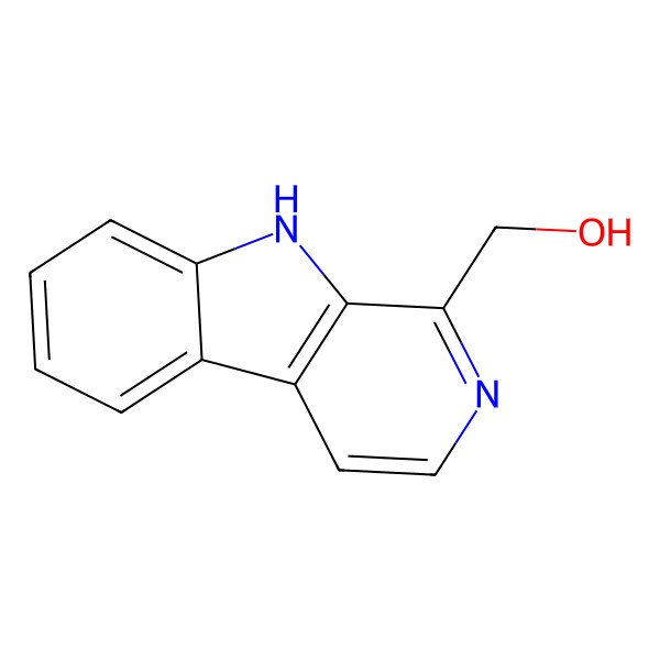 2D Structure of 9H-Pyrido[3,4-B]indole-1-methanol