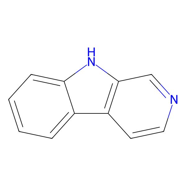 2D Structure of 9H-Pyrido[3,4-B]indole