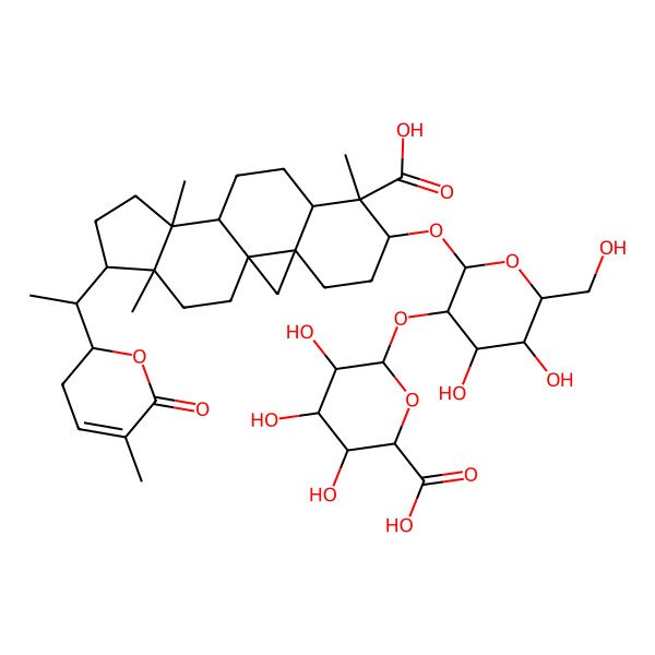 2D Structure of Abrusoside D