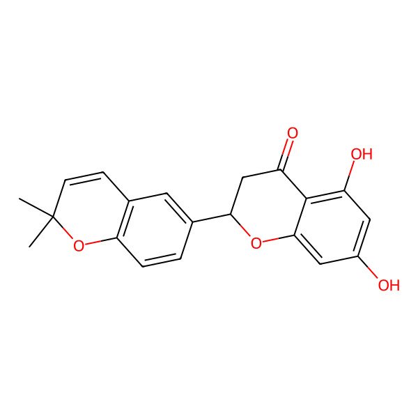 2D Structure of Abyssinoflavone V